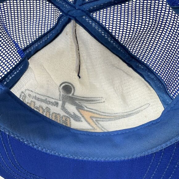 Vintage 70s Rochester Zeniths Hat Trucker Snap Back AABA CBA Basketball - Picture 6 of 12